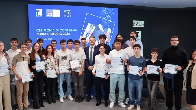Tesisquare e fondazione Dig421 hanno premiato 22 studenti degli istituti cuneesi e torinesi nelle materie scientifico-tecnologiche