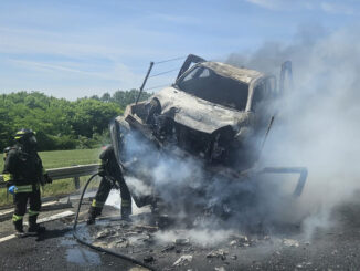 Grave incidente stradale sull'autostrada A21 tra due mezzi pesanti. Deceduto il conducente 1