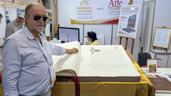 Esposta al Salone del libro la maest