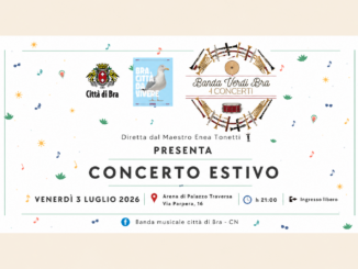 La banda “Giuseppe Verdi” inaugura l'estate musicale di Bra