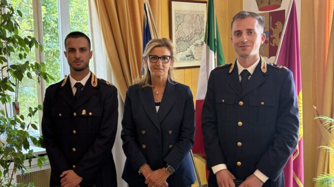 La questora di Cuneo Minuncci