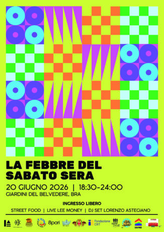 Bra / Dalle 18.30 appuntamento con La Febbre del sabato sera nei giardini del Belvedere