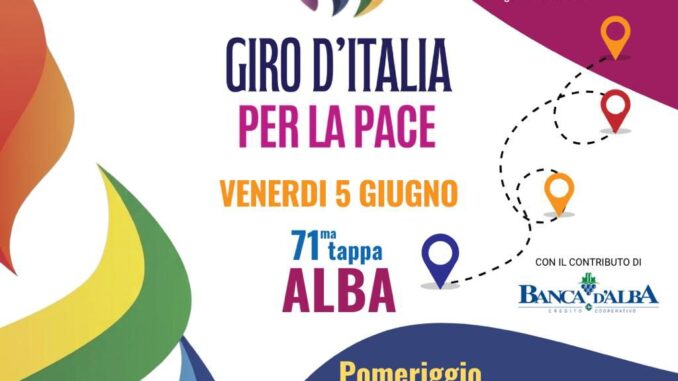Alba ospita il Giro d'Italia per la Pace