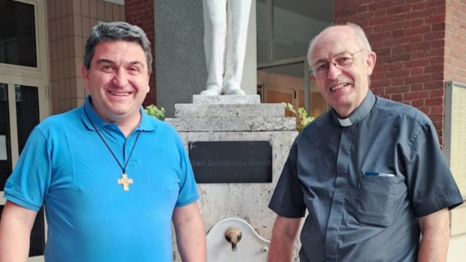 Bra: i Salesiani ricordano Giuseppe Cagnoli e riabbracciano don Bartolo