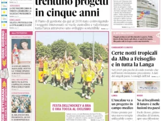 Gazzetta d&rsquo;Alba: ecco la copertina che sar&agrave; nelle edicole domani, marted&igrave; 23 giugno