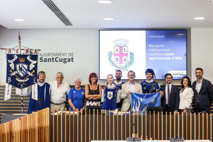 Alba: visita a Sant Cugat del Vall&egrave;s in vista del ventesimo anniversario del gemellaggio nel 2027 1