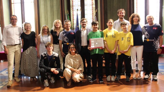 Alba: il Comune premia i campioni nazionali del badminton