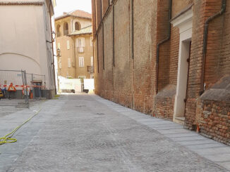 Alba: riapre via Accademia dopo i lavori di riqualificazione 1