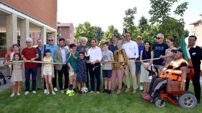 Un'area verde tutta nuova in corso Piave 3