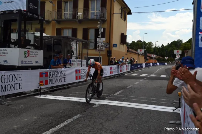 Campionati italiani a cronometro da Vicoforte a Barolo: Mattero Sobrero partirà alle 14.30
