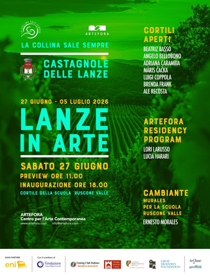 Castagnole delle Lanze si illumina nel segno dell’Arte