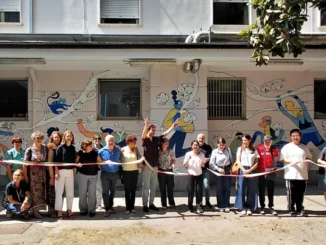 Un murales per