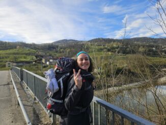A piedi da sola dalla Langa al mare: l'avventura della giovane Michela Adriano 7