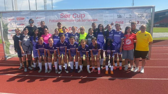 Quarto posto in Norvegia per l&rsquo;Under 15 di Alba Bra Women, carattere e in Norvegia