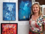 Le vibrazioni del colore, mostra d'arte al castello di Mango con oper Le opere di Ivano Chiavarino, Antonella Tavella e Rodolfo Premoli 3