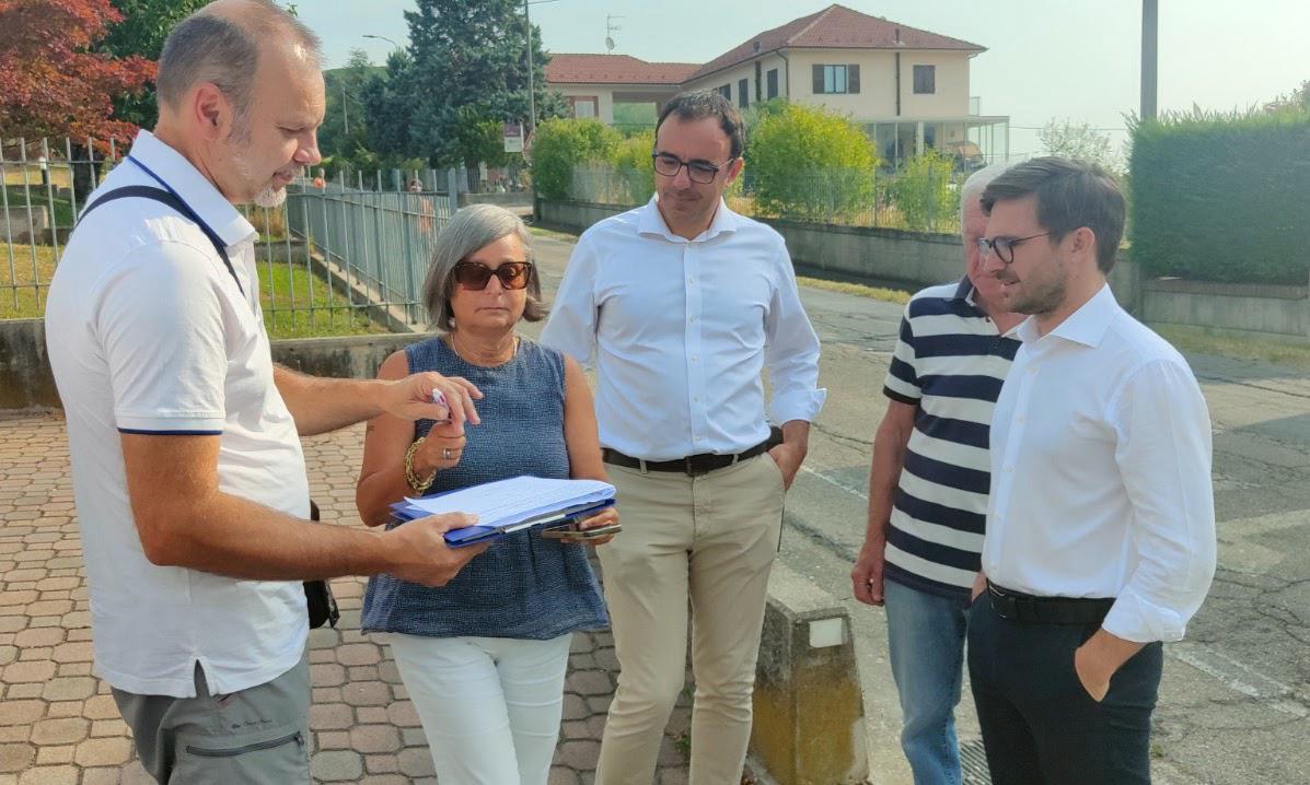 Alba: al via i lavori per il percorso pedonale in strada Guarene al Mussotto 1