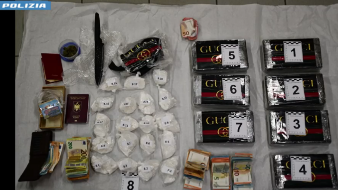 Sequestrati oltre 11 chilogrammi di cocaina, in arresto un cittadino albanese attivo nel Braidese