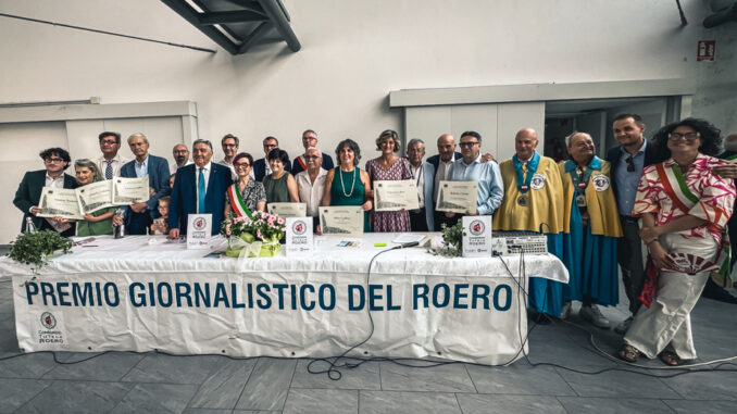Premio Giornalistico del Roero: successo per la 39ª edizione