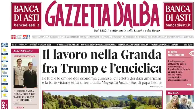 Pronta la copertina che sar&agrave; nelle edicole domani, marted&igrave; 7 luglio