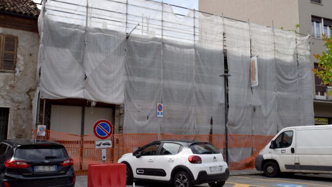 Il reliquato di corso Piave resterà solo un brutto ricordo: i lavori sono cominciati