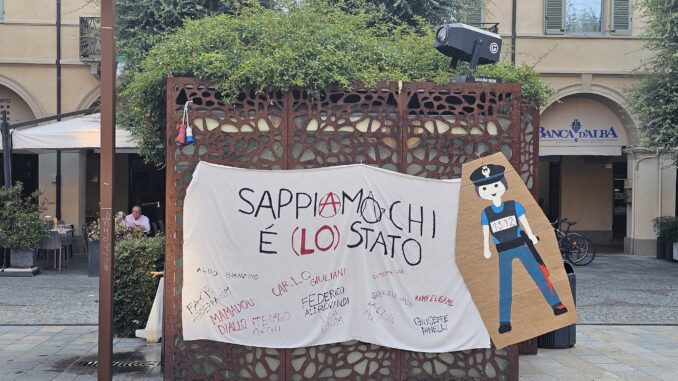 Presidio ad Alba per Abderrahim Fakir: &laquo;Verit&agrave; e giustizia&raquo;