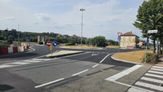 Gallo d’Alba: completata la nuova rotonda, viabilità riaperta 4
