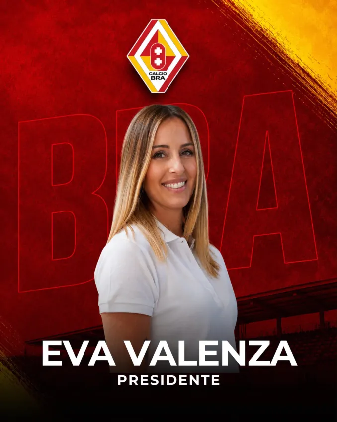 Calcio / Bra cambia pelle: Eva Valenza è la nuova presidente, D’Alterio e Niutta nel nuovo organigramma