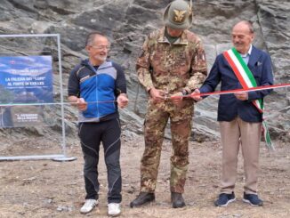 Exilles: inaugurata la Falesia dei Lupi ai piedi del Forte