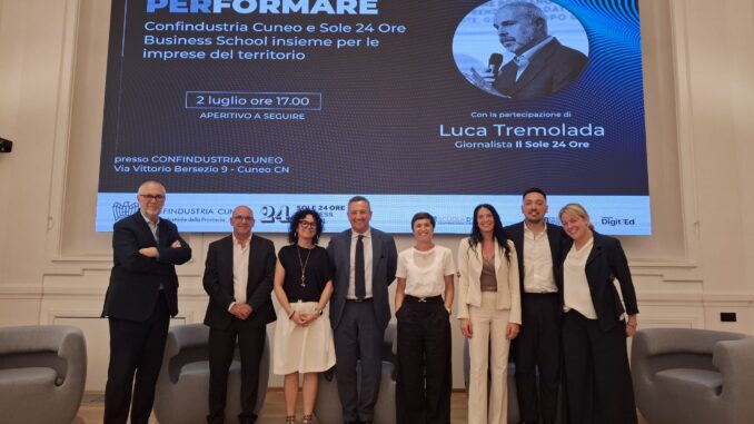 Confindustria Cuneo e Il Sole 24 Ore Business School: accordo sulla formazione nell’era dell’AI