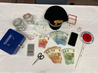 Detenzione e spaccio di cocaina, arrestato un 21enne di Mombercelli