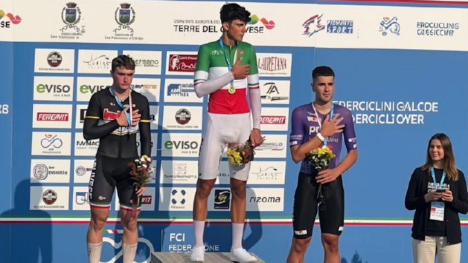 Alberto Veglia vola ai Mondiali juniores di ciclismo su pista 1