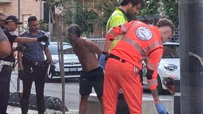Ferragosto, lite in corso Piave: giovane contenuto dai Carabinieri