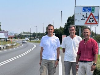 Sulla provinciale 661 tra Sanfrè e Bra nuova segnaletica per aumentare la sicurezza