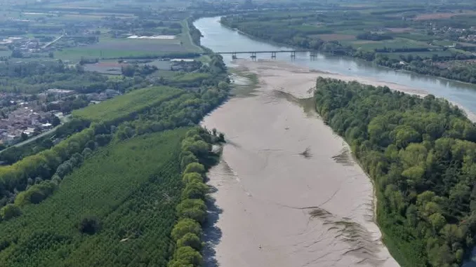 Le piogge migliorano la disponibilit&agrave; di acqua nel distretto del fiume Po, ma &egrave; ancora emergenza siccit&agrave;