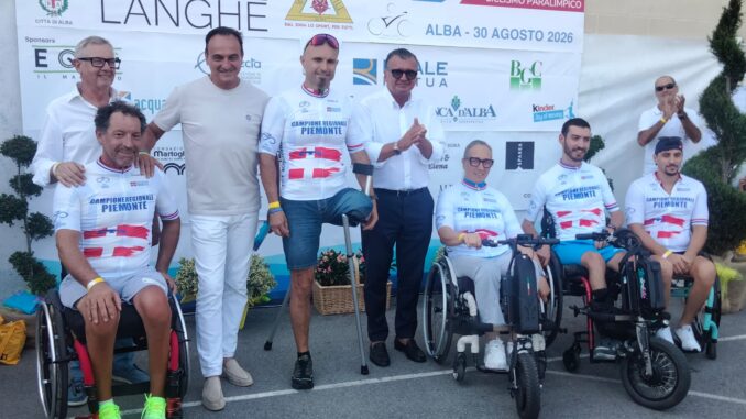 Handbike, Alba capitale delle Langhe: assegnati i titoli regionali
