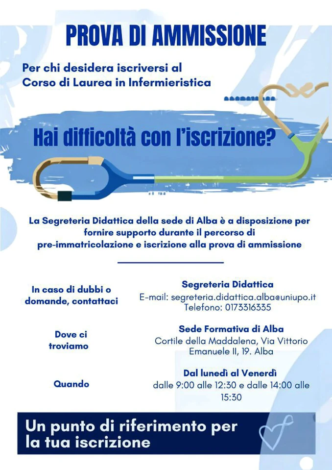 Laurea infermieristica, al via le selezioni per il 2026-2027 1