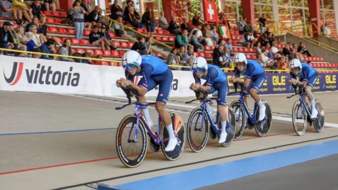 Alberto Veglia subito sul podio mondiale: bronzo nella Team sprint
