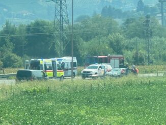 Incidente all&rsquo;uscita della tangenziale di Alba, traffico deviato