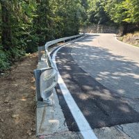 Sp 246 a Bagnolo Piemonte, lavori all’80%: cantiere verso il completamento 2