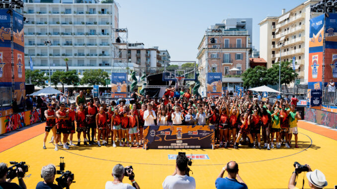 Da Alba a Riccione: il basket 3x3 assegna i titoli italiani 2026