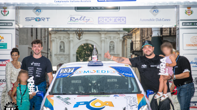 Vacchetto e Gazzera dominano la Rally4 al Rally Regione Piemonte