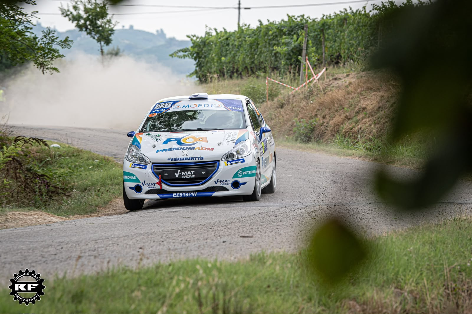 Vacchetto e Gazzera dominano la Rally4 al Rally Regione Piemonte 1