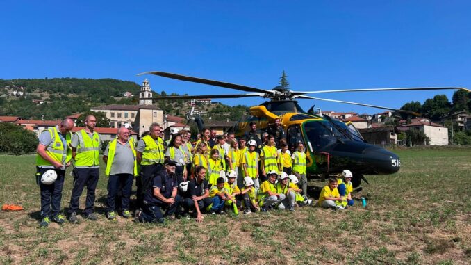 Gorzegno: 24 giovani al campo scuola della Protezione Civile