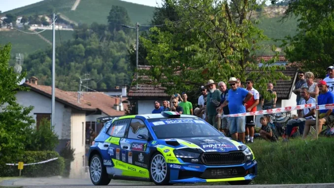 La prima tappa del Rally Regione Piemonte si chiude con Dapr&agrave;-Guglielmetti in testa