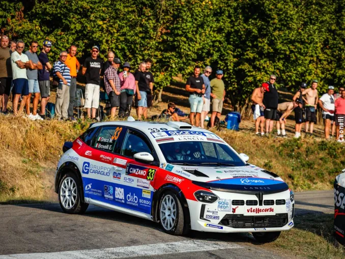 L'albese Matteo Greco convince al Rally Regione Piemonte e il ritiro finale non cancella un weekend di alto livello