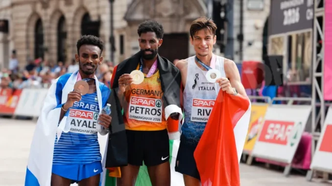 Europei di atletica / L'albese Pietro Riva è d'argento nella maratona di Birmingham 2