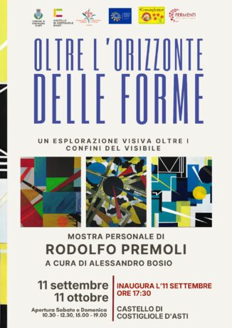 Oltre l’orizzonte delle forme: Rodolfo Premoli protagonista al castello di Costigliole d’Asti 2