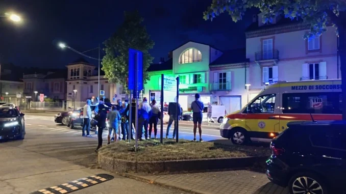 Scontro fra un'auto e una moto