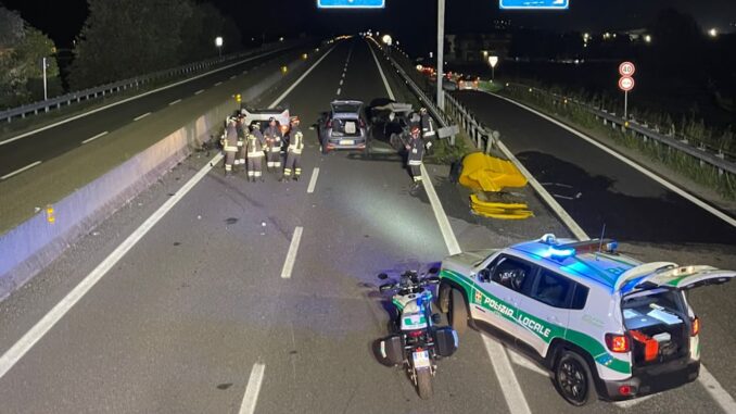 Violento schianto sulla tangenziale di Bra: cinque feriti, due sono gravi