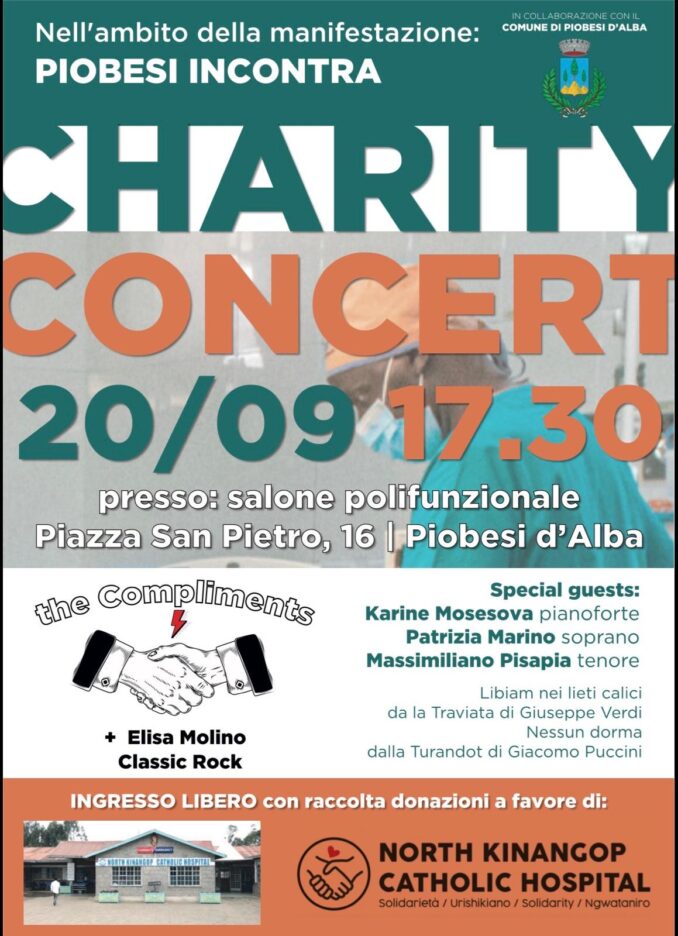 Piobesi d’Alba: musica e solidarietà con il Charity Concert